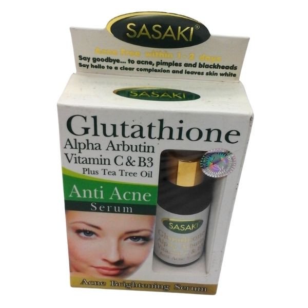 Glutathione Alpha Arbutin Vitamin C & B3 Plus Sunscreen SPF-49 Whitening Serum